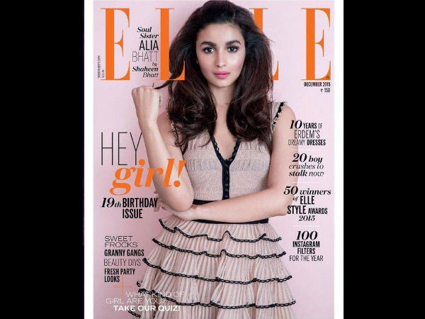 Alia Bhatt Elle