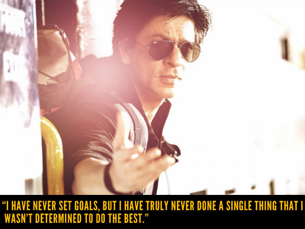 SRK On Goals