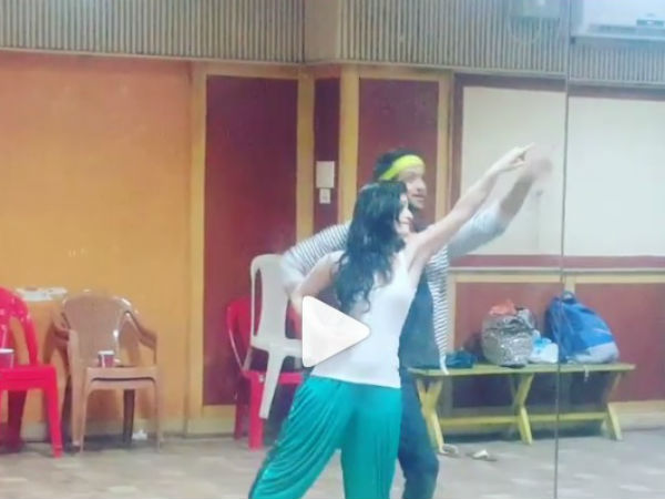 Radhika Madan-Shakti Arora Practising