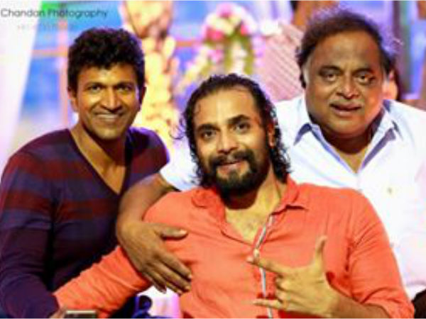 With Puneeth Rajkumar & Ambareesh With Puneeth Rajkumar & Ambareesh