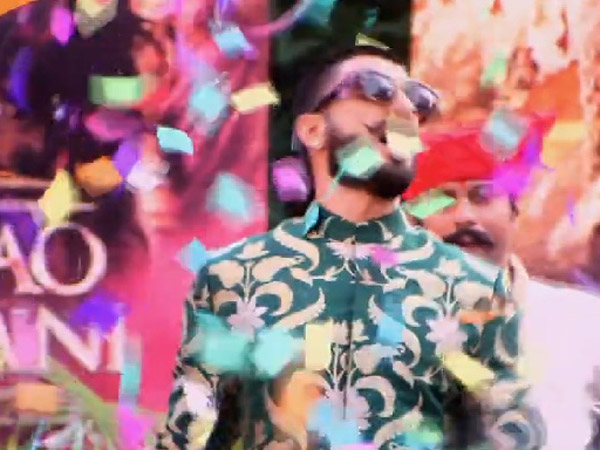 Bajirao Mastani's Ranveer Singh Performing Bajirao Mastani's Ranveer Singh Performing