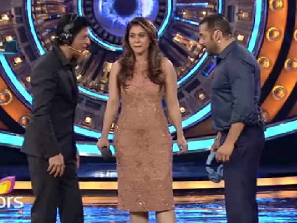 SRK, Kajol and Salman Play Together