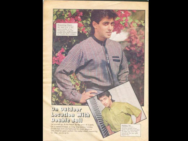 A 1989 Ad Ft Salman Khan