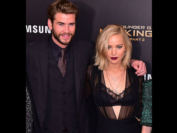 It's Happening! Jennifer Lawrence Kissed Liam Hemsworth Off-Screen!