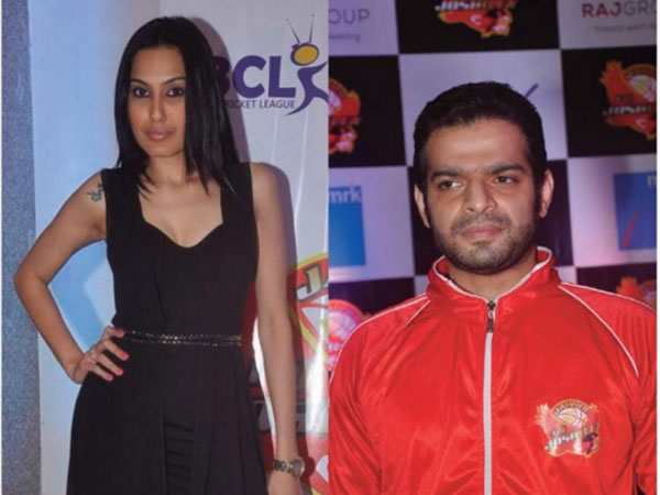 karan gatecrashes kamya's party