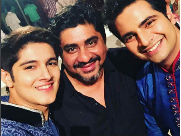 Rohan Mehra With Karan Mehra & Rajan Shahi