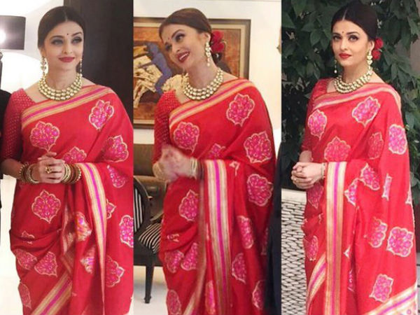 Surprising Fact About Aishwarya's Saree