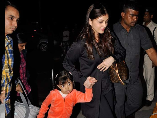 Aish On Aaradhya