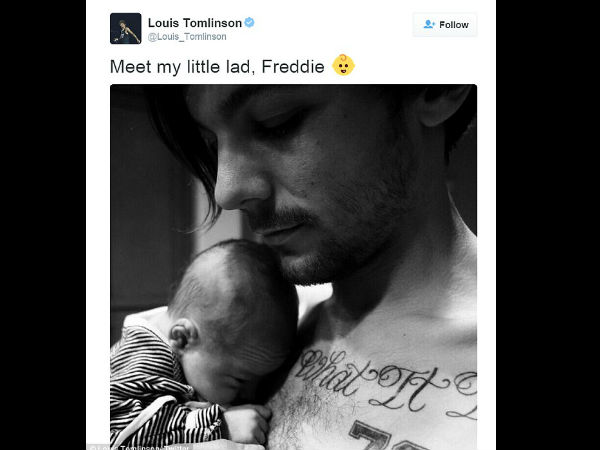 Louis Tomlinson Shares A Picture Of His New Born Son & Reveals The Name! Louis Tomlinson Shares A Picture Of His New Born Son & Reveals The Name!