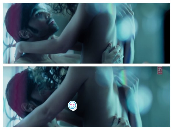 Himesh With Naked Co-star