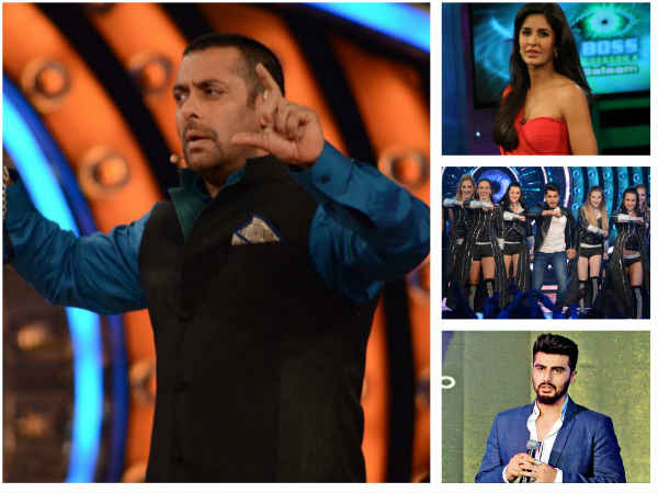 Katrina Kaif, Arjun Kapoor, Gautam Gulati In Salman Khan’s Bigg Boss 9 Grand Finale! Katrina Kaif, Arjun Kapoor, Gautam Gulati In Salman Khan’s Bigg Boss 9 Grand Finale!