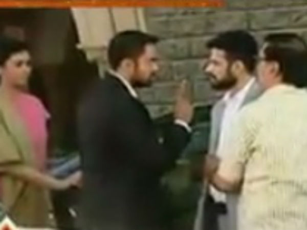 Suyyash Threatens Raman Suyyash Threatens Raman