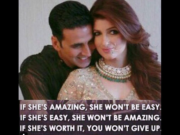 Akshay and Twinkle
