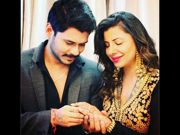 Ex-Bigg Boss Contestant Sambhavna Seth Gets Engaged; Elli Avram, Sana Khan, Diandra Soares Wish-PICS