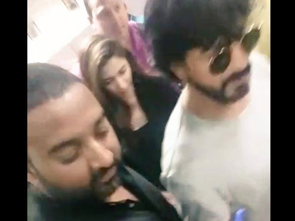 Shahrukh & Mahira Khan Spotted Together