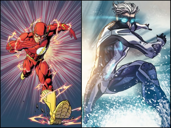 Flash (DC) & Quick Silver (Marvel)