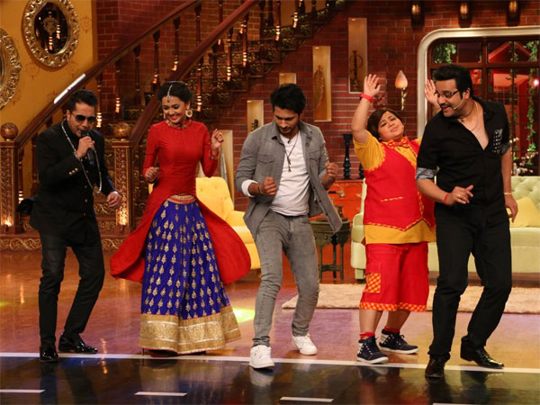 PICS: Swaragini’s Ragini & Lakshya Have A Blast On Comedy Nights Live! PICS: Swaragini’s Ragini & Lakshya Have A Blast On Comedy Nights Live!