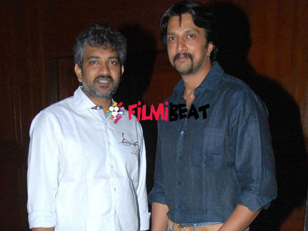 Kichcha Sudeeo Congratulates Rajamouli & Team Baahubali! Kichcha Sudeeo Congratulates Rajamouli & Team Baahubali!