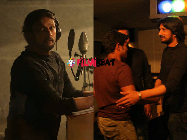 PICS: Kichcha Sudeep Lends Voice For Powerstar's Chakravyuha! PICS: Kichcha Sudeep Lends Voice For Powerstar's Chakravyuha!