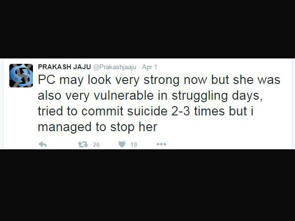 Priyanka Chopra Tried To Commit SUICIDE Twice