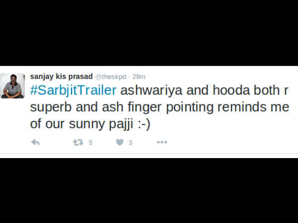 Sarbjit Trailer Audience Review!