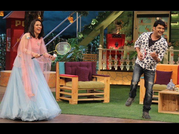 The Kapil Sharma Show : Here's Why Saina Nehwal Called Kapil Sharma Her 'Lucky Charm' The Kapil Sharma Show : Here's Why Saina Nehwal Called Kapil Sharma Her 'Lucky Charm'