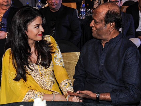 Superstar Rajinikanth Aishwarya Rai