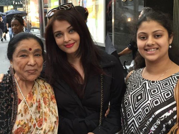 Aishwarya Rai, Asha Bhosle