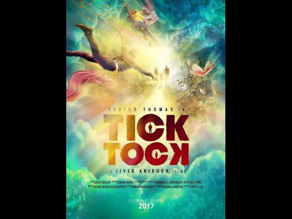 REVEALED! First Look Of Tick Tock Starring Tovino Thomas! REVEALED! First Look Of Tick Tock Starring Tovino Thomas!