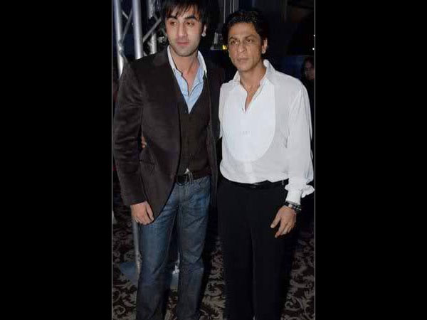 Ranbir Posing With SRK