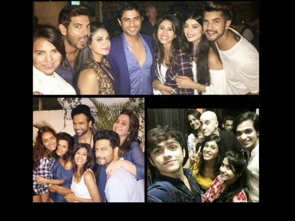 Kishwer With Her BB 9 Friends