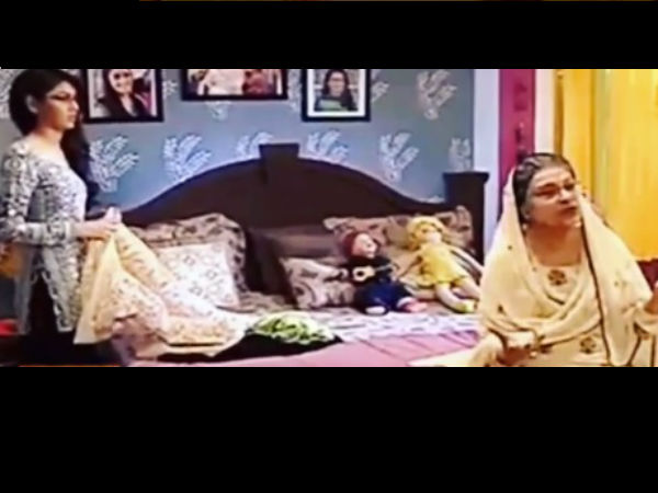 Pragya With Her Dadi Pragya With Her Dadi