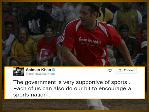 Salman Praises The Government