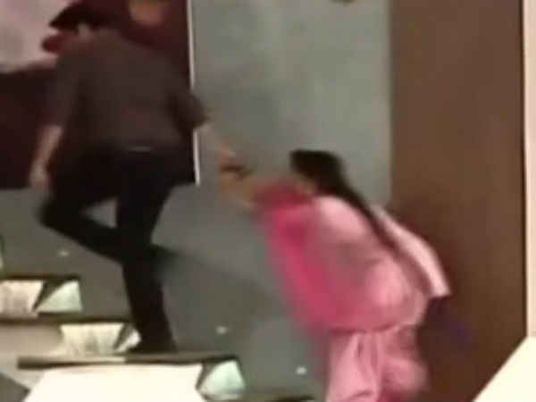 Dr Krishna Locks Gopi In A Room