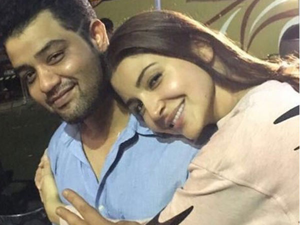  Anushka With Her Brother