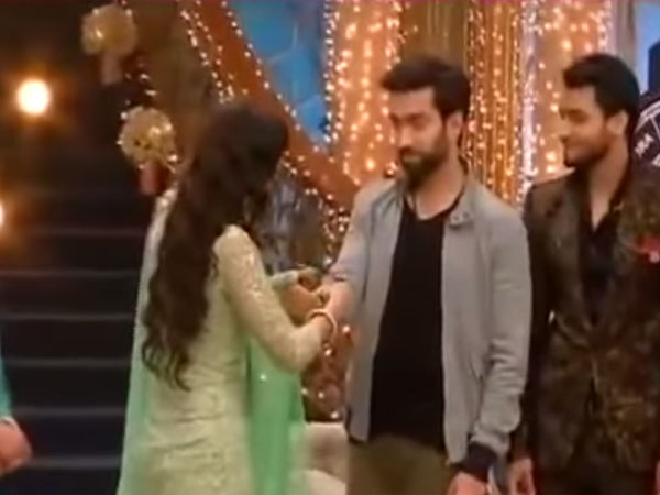 Priyanka Ties The Rakhi