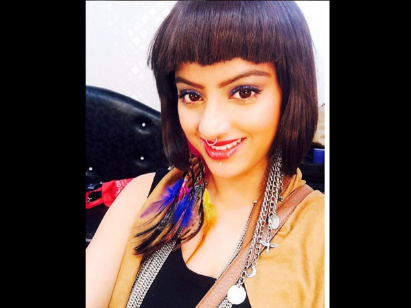 sandhya funky look in pics