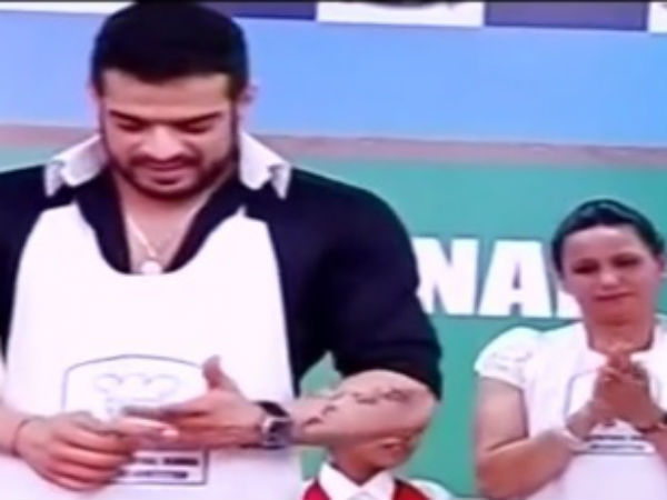 Raman Participate In Cooking Competition