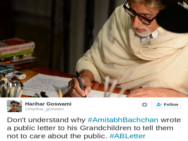 In Tweet: A Public Letter 
