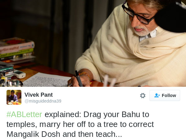In Tweet: Mangalik Dosh 
