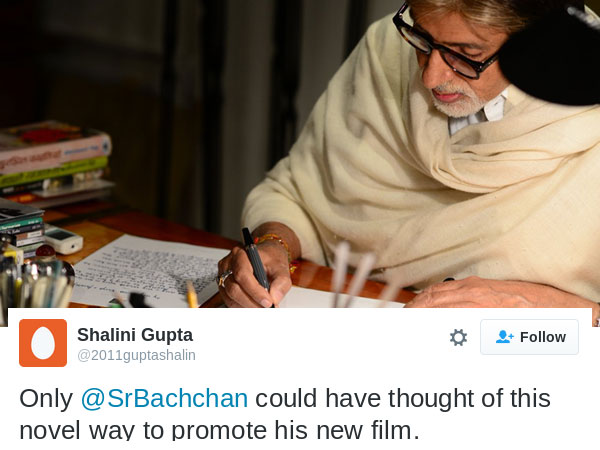 In Tweet: Film Promotion