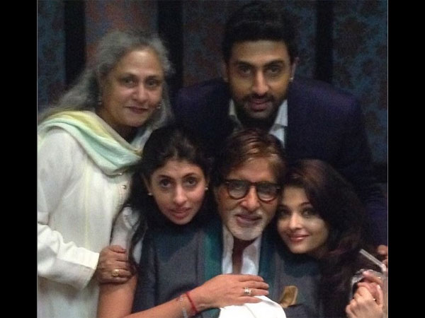 In Picture: Big B With His Family In Picture: Big B With His Family