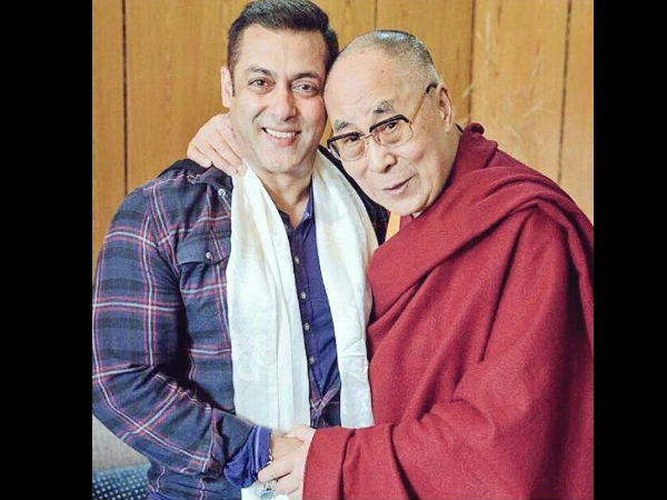 Salman Khan With Dalai Lama Salman Khan With Dalai Lama