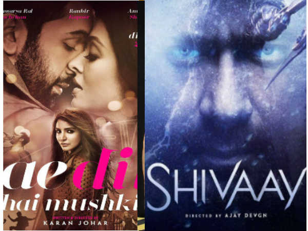 Ae Dil Hai Mushkil VS Shivaay