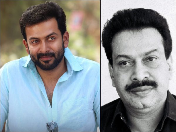 Prithviraj Sukumaran Prithviraj Sukumaran