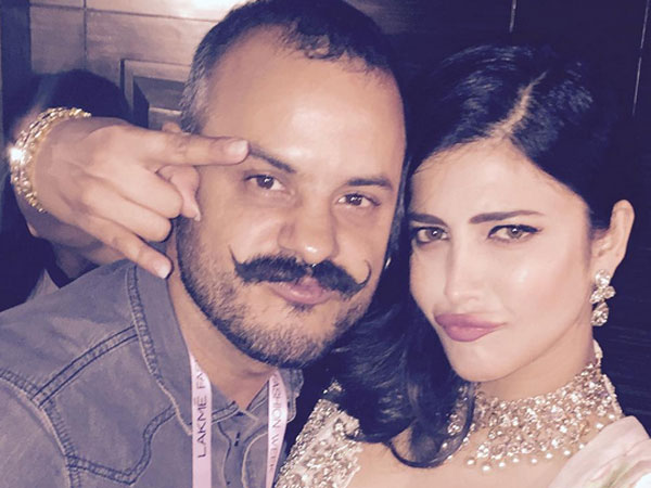  Daniel With Shruti Haasan
