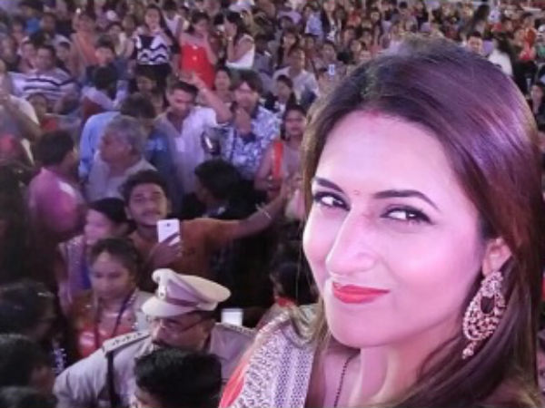 Divyanka At Surat's Garba Event