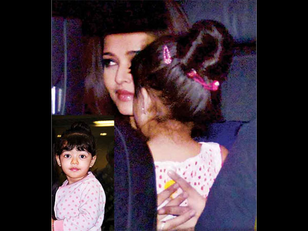 Aishwarya Snapped With Aaradhya