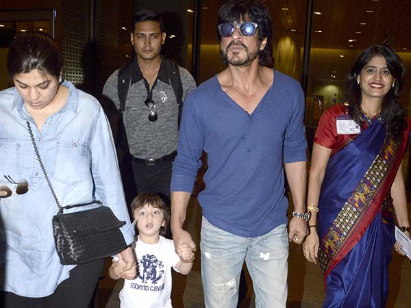 SRK On His Three Children