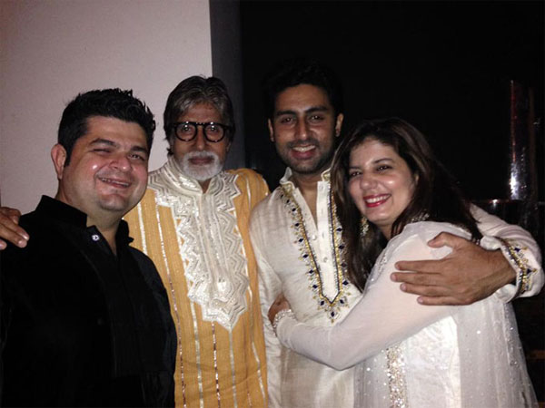 The Bachchans With Daboo